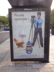 poulet de loué la publicité qui fait le buzz